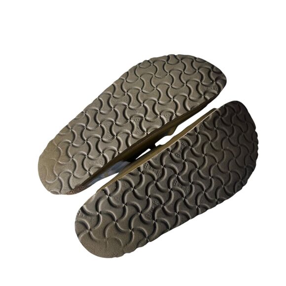 BIRKENSTOCK Arizona High Shine Buckled Slide Sandals Green Sz 39 (8.5)‎ - Picture 5 of 5